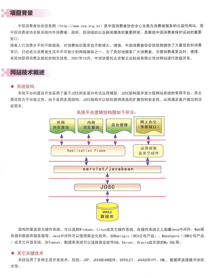 中國消費者協(xié)會網(wǎng)站系統(tǒng)